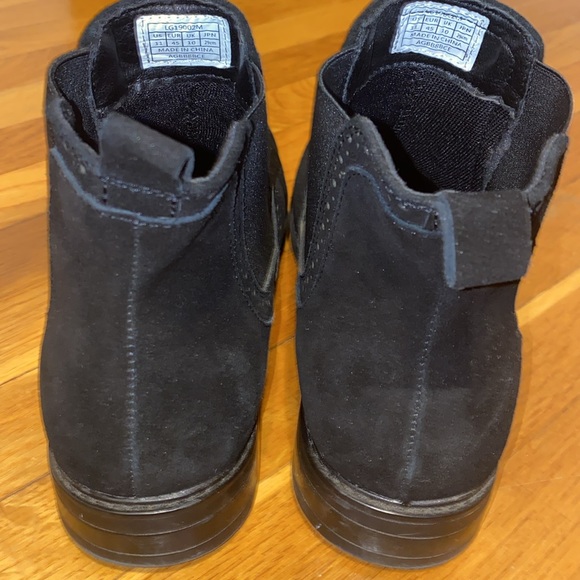 Bruno Marc Men’s Chelsea Boot Black Size 11 - Picture 4 of 5